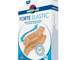 Master Aid Forte Elastic Super Ελαστικά Επιθέματα Τραύματος σε Δύο Μεγέθη 78Χ20mm & 78X26mm 20 Τεμάχια