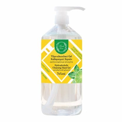 Fresh Line Antiseptic hand gel with a fresh mojito fragrance 1lt