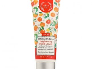 Fresh Line PINK MANDARIN Θεραπεία Χεριών SPF10 για δυσχρωμίες και πανάδες 75ml