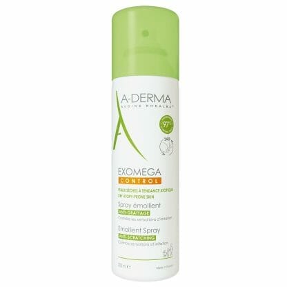 A-Derma Exomega Control Emollient Καταπραϋντικό Spray Κατά της Φαγούρας για Ατοπικό ή Πολύ Ξηρό Δέρμα 200ml