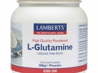 Lamberts L-Glutamine Powder Αμινοξύ για τη Καλή Λειτουργία του Εντέρου σε Σκόνη 500gr
