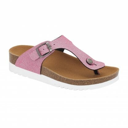 Scholl Shoes Greeny Flip-Flop Fuchsia Γυναικεία Καλοκαιρινά Ανατομικά Παπούτσια Χαρίζουν Σωστή Στάση & Φυσικό Χωρίς Πόνο Βάδισμα 1 Ζευγάρι - 39
