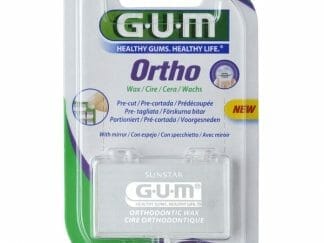 Gum Ortho Wax Unflavored Κερωμένο Ορθοδοντικό Κερί (723)