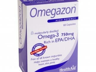 Health Aid Omegazon 750Mg -Blister Νορβηγικά Ιχθυέλαια Διπλής Μοριακής Απόσταξης 60Caps