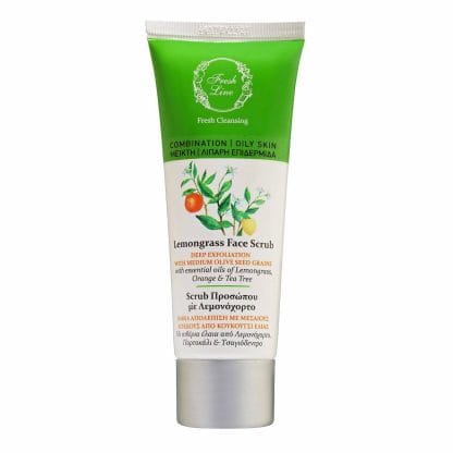 Fresh Line ΛΕΜΟΝΟΧΟΡΤΟ Απολεπιστικό Προσώπου 75ml