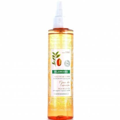 Klorane Huile Seche Corps Fleur d' Cupuacu Πλούσιο Έλαιο Σώματος από Άνθος Cupuacu 150ml