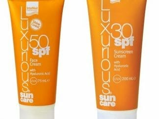 Luxurious Sun Care Face Cream Spf50 Αντηλιακή Προσώπου Υψηλής Προστασίας 75ml &Body Cream Spf30 Medium Σώματος 200ml