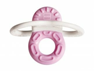 Mam Bite & Relax Κωδ 556 Mini Πολυκρίκος Οδοντοφυΐας Ιδανικός για τα Μπροστινά Δοντάκια, Στάδιο 1, από 2+ Μηνών 1 Τεμάχιο - ροζ