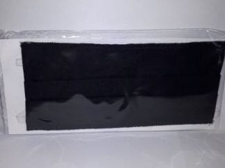 Μάσκα Προσώπου Yφασμάτινη Πολλαπλών χρήσεων Μαύρη 1τεμ