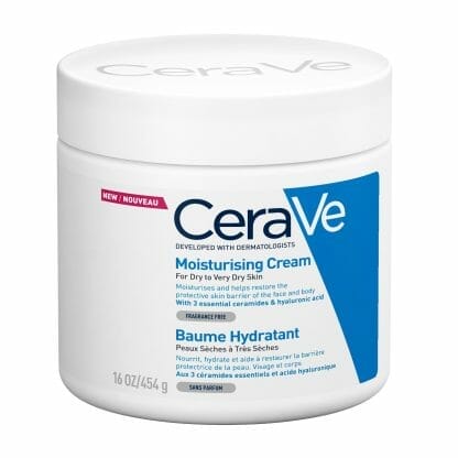 CeraVe Moisturising Cream Ενυδατική Κρέμα - Βάλσαμο Προσώπου & Σώματος για Ξηρή - Πολύ Ξηρή Επιδερμίδα - 454gr