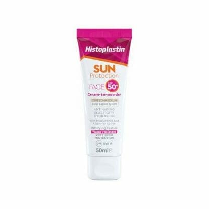HEREMCO Histoplastin Sun face tinted medium SPF50+ cream to powder 50ml