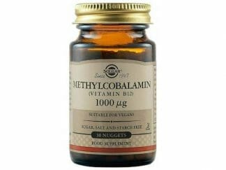 SOLGAR Methylcobalamin Vitamin B12 1000μg 30 Υπογλώσσια Δισκία