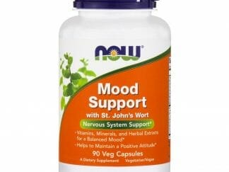 Now Foods Mood Support Συμπλήρωμα Διατροφής, Πολυφόρμουλα από Βότανα για την Υποστήριξη Υγιούς Νευρικού Συστήματος 90 VegCaps