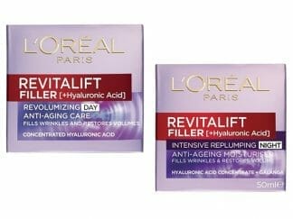 L'oreal Paris Πακέτο Προσφοράς Revitalift Filler Night Cream 50ml & Revitalift Filler Day Cream 50ml