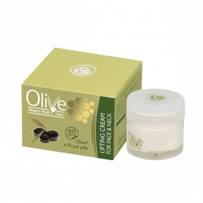 Olive Beauty Medicare Συσφικτική Κρέμα Για Πρόσωπο & Λαιμό με Ελιά & Βασιλικός Πολτός 50ml