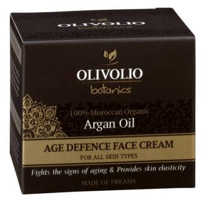 OLIVOLIO Αντιγηραντική κρέμα προσώπου με λάδι Argan 50ml