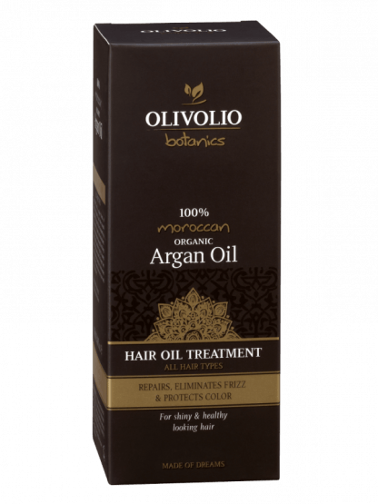OLIVOLIO Λάδι Argan για Περιποίηση των Μαλλιών 90 ml