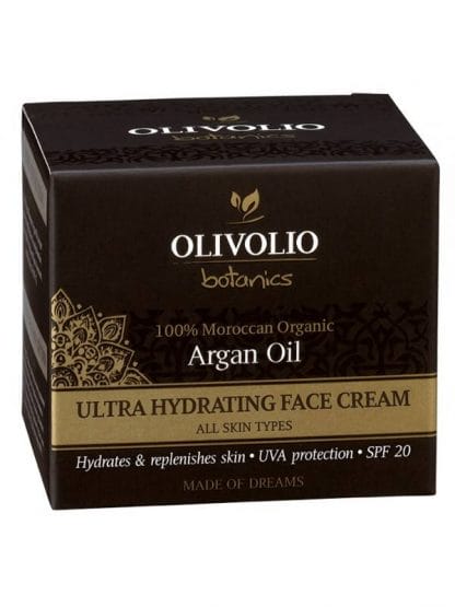 OLIVOLIO Ενυδατική κρέμα προσώπου με λάδι Αργκάν 50 ml