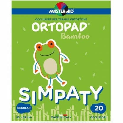Master Aid Ortopad Regular Οφθαλμικά Αυτοκόλλητα Για Στραβισμό (4 ετών και άνω) 20 Simpaty