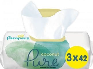Μωρομάντηλα Pampers Coconut Pure (3x42) 126τμχ