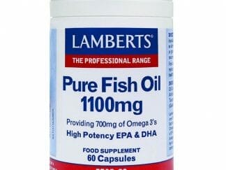 Lamberts Pure Fish Oil Συμπλήρωμα Διατροφής Ιχθυέλαιο 1100mg - 60 tabs