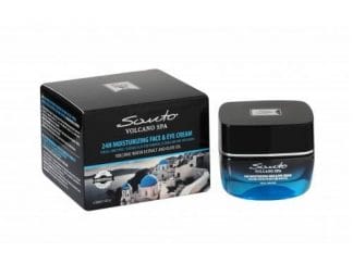 SANTO VOLCANO SPA 24ωρη Ενυδατική Κρέμα Προσώπου & Ματιών 2 σε 1, 50ML