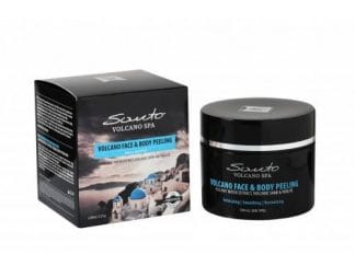 SANTO VOLCANO SPA Κρέμα Aπολέπισης Προσώπου & Σώματος 200ml