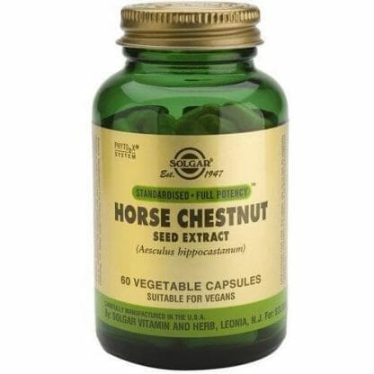 Solgar Sfp Horse Chestnut Seed Extract Συμπλήρωμα Διατροφής, Παρουσιάζει Αντιφλεγμονώδεις Ιδιότητες 60veg.caps