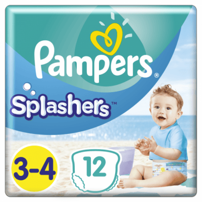 Pampers Πάνες Splashers (12τεμ) Μεγεθος 3-4 (6-11kg)