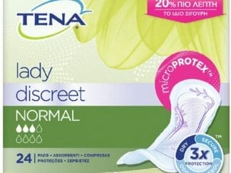 Tena Lady Discreet Σερβιέτες Ακράτειας Normal 24τεμ