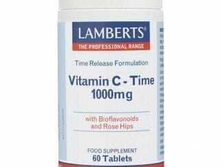Lamberts Vitamin C Time Release Συμπλήρωμα Διατροφής Βιταμίνης C για Ένα Υγειές Ανοσοποιητικό Σύστημα 1000mg - 60 tabs