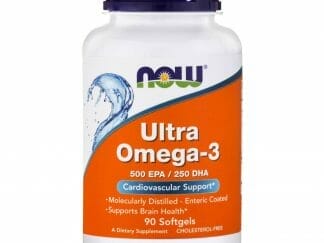Now Foods Ultra Omega-3 (500 EPA / 250 DHA) Συμπλήρωμα Διατροφής Ωμέγα-3 Λιπαρών Οξέων σε Ποσοστό Συγκέντρωσης 75%, 90 Softgels