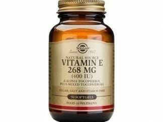 SOLGAR Natural Source Vitamin E 268 mg (400 IU) 50softgels