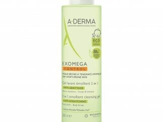 A-Derma Exomega Control 2 in 1 Anti-Scratching Emolient Cleansing Gel Ενυδατικό Gel Καθαρισμού για Ατοπικό - Ξηρό Δέρμα 200ml