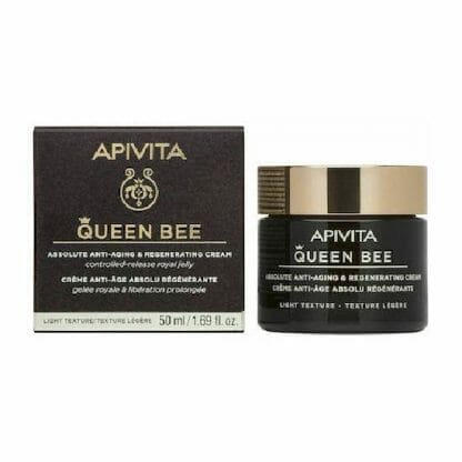 APIVITA QUEEN BEE ΚΡΕΜΑ ΑΠΟΛΥΤΗΣ ΑΝΤΙΓΗΡΑΝΣΗΣ ΕΛΑΦΡΙΑ ΥΦΗ 50ML