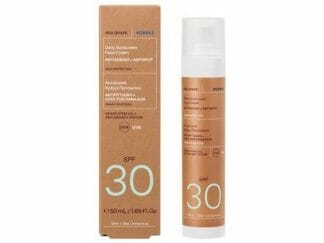 KORRES ΚΟΚΚΙΝΟ ΣΤΑΦΥΛΙ ΑΝΤΗΛΙΑΚΗ ΠΡΟΣΩΠΟΥ SPF30 50ML