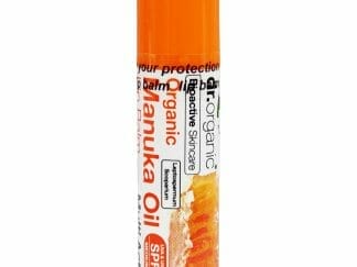 Dr Organic Manuka Honey Lip Balm Βάλσαμο Χειλιών με Βιολογικό Μέλι Μανούκα, Ιδανικό για Ξηρά, Σκασμένα Χείλη 5.7ml