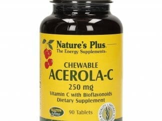 Nature's Plus Acerola-C Complex 250mg Συμπλήρωμα Διατροφής για την Ενίσχυση του Ανοσοποιητικού 90 Chew tabs
