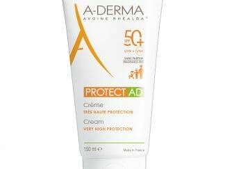 A-Derma Protect AD Creme Tres Haute Protection Spf50+ Αντηλιακή Πολύ Υψηλής Προστασίας για Ατοπικό & Επιρρεπές Δέρμα 150ml