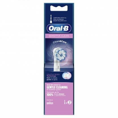 Oral-B Sensitive Clean Ανταλλακτικές Κεφαλές 2 Τεμάχια