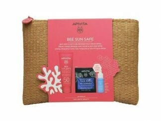 APIVITA ΚΡΕΜΑ ΠΡΟΣΩΠΟΥ ΚΑΤΑ ΠΑΝΑΔΩΝ & ΡΥΤΙΔΩΝ SPF50 50ml & ΜΙΝI ΑQUA BEELICIOUS BOOSTER 10ml & SEA LAVENDER 2x8ml