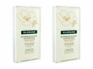 KLORANE Hair Removal Cold Wax Small Strips With Sweet Almond 2 x 6τμχ