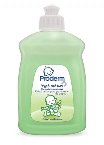 Proderm Υγρό Απορρυπαντικό Πιάτων 500ml