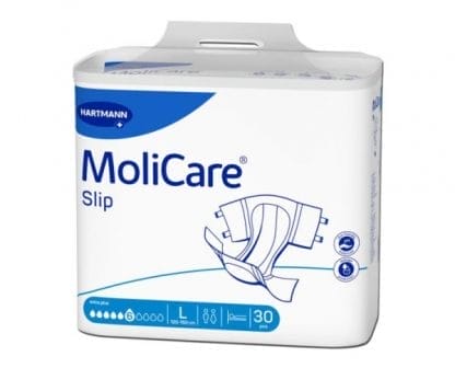 MoliCare Flash Slip Extra Plus Πάνες Ακράτειας Ημέρας Large (Περ: 120-150cm) 30τμχ