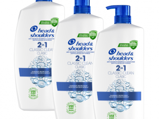 Head & Shoulders Classic Clean Αντιπιτυριδικό Σαμπουάν 2400ml(3*800ml)