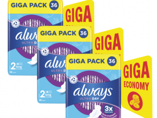 Always Ultra Long Plus Σερβιέτες Με Φτερά No2 108τεμ (3*36τεμ)