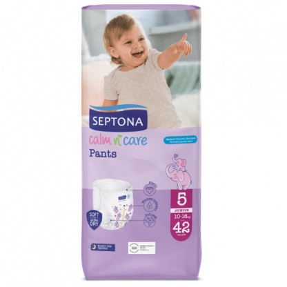 Πάνες Septona Calm N' Care Pants Junior No5 (10-16Kg) 42τεμ