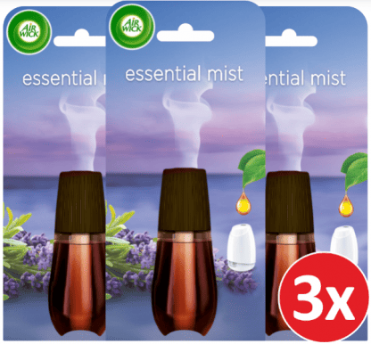 Airwick Essential Mist Ανταλλακτικό Λεβάντα 3*20ml