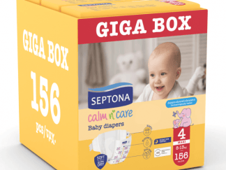 Πάνες Septona Calm N' Care Giga Box Maxi No4 (8-13Kg) 156τεμ (3*52τεμ)