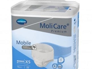 MoliCare Premium Mobile Extra Plus Εσώρουχο Ακράτειας Ημέρας Extra Small (Περ: 45-70cm) 14τμχ